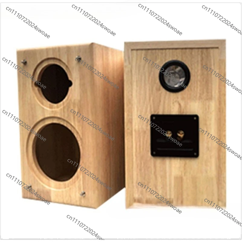 Solid Wood Log Speaker Empty Box Body 4  5 6.5  8 Inches Two-way Subwoofer Car Speaker Modified Shell