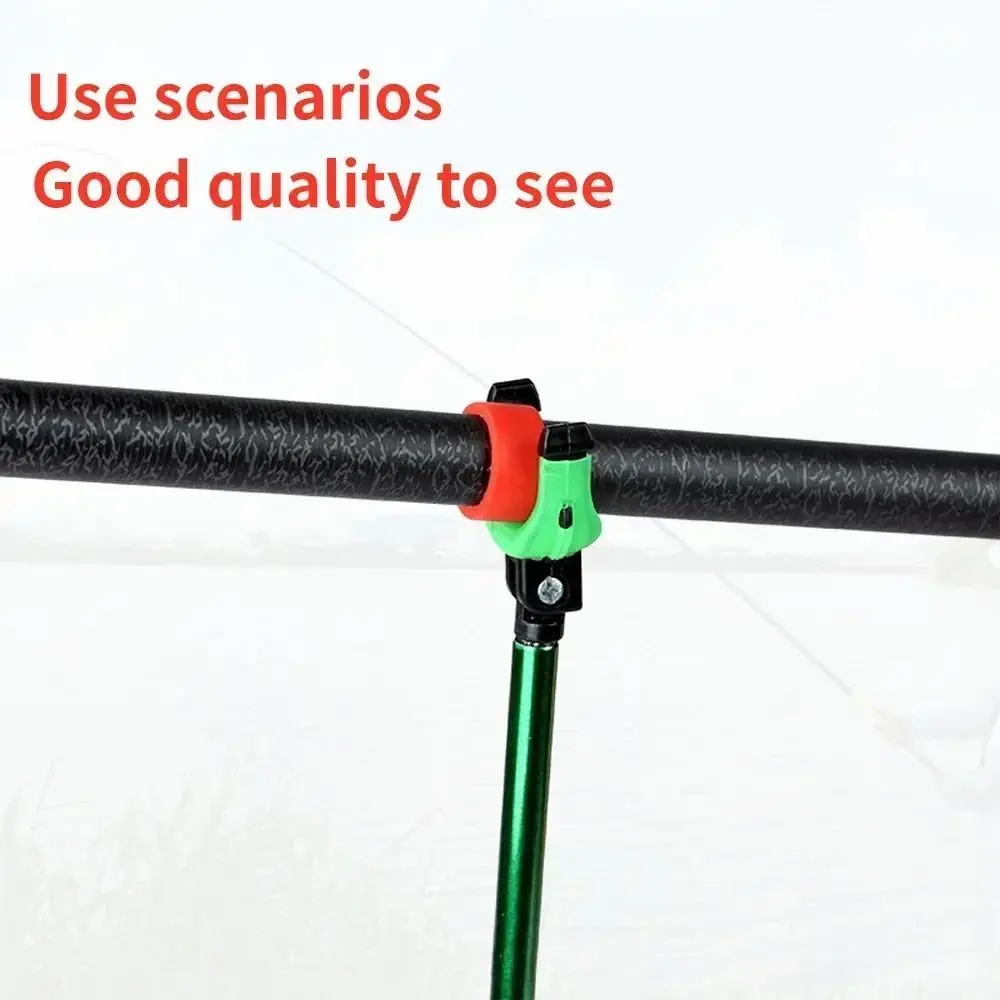 10Pcs Durable Silicone Fishing Rod Anti-skid Circle Luminous Absorbing Sweat Handle Wrapping Belt Rod Stop Ring O-ring