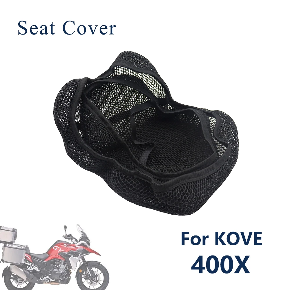 

Для KOVE 400X400 X чехол на сиденье мотоцикла 3D сетчатая ткань Нескользящая дышащая подушка Теплоизоляция