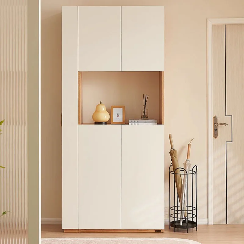 

Wooden Closet System Shoe Shelf Storage Italian Minimalist Sunglasses Shoe Cabinet With Seat Narrow Archivadores Salon Furniture