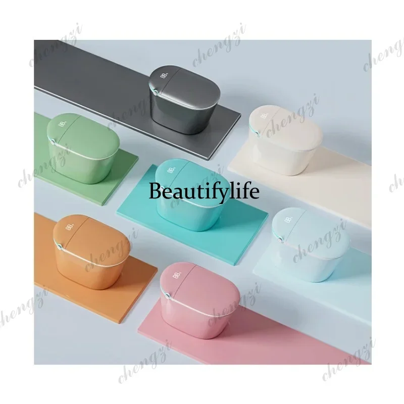 F181 Pink Cyclone Flushing Smart Toilet Remote Control Floor Mounted WC Elongated S-Trap Intelligent Seat Heating
