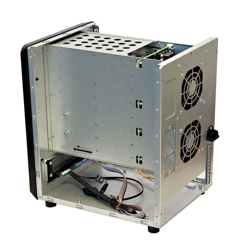 جودة عالية 8-Bay NAS 3.5 "SATA HDD Hot-Swap Premium Mini-ITX NAS Cloud Storage Server حقيبة للتخزين مع اللوحة الأم Psu Ram