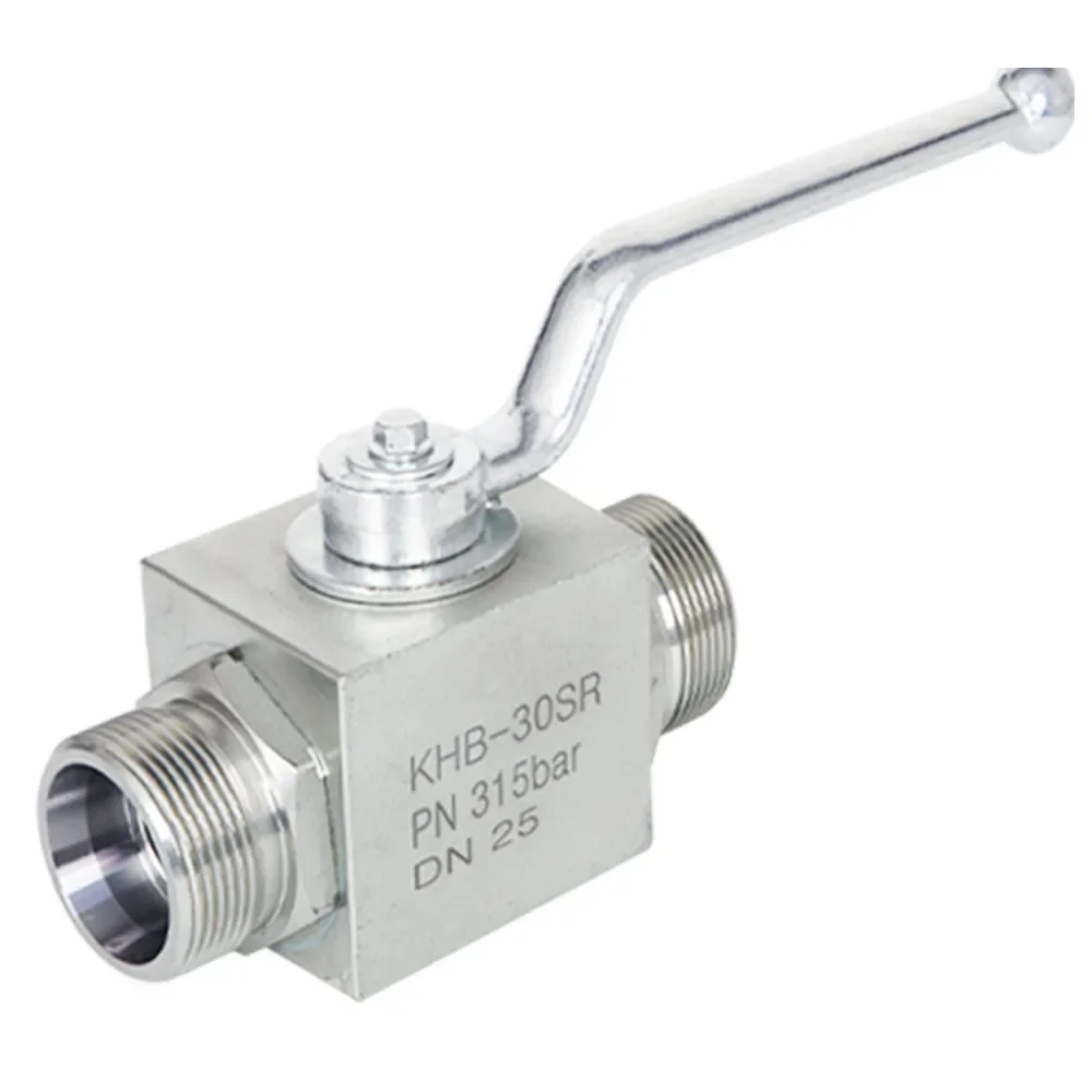 

High pressure internal thread valve