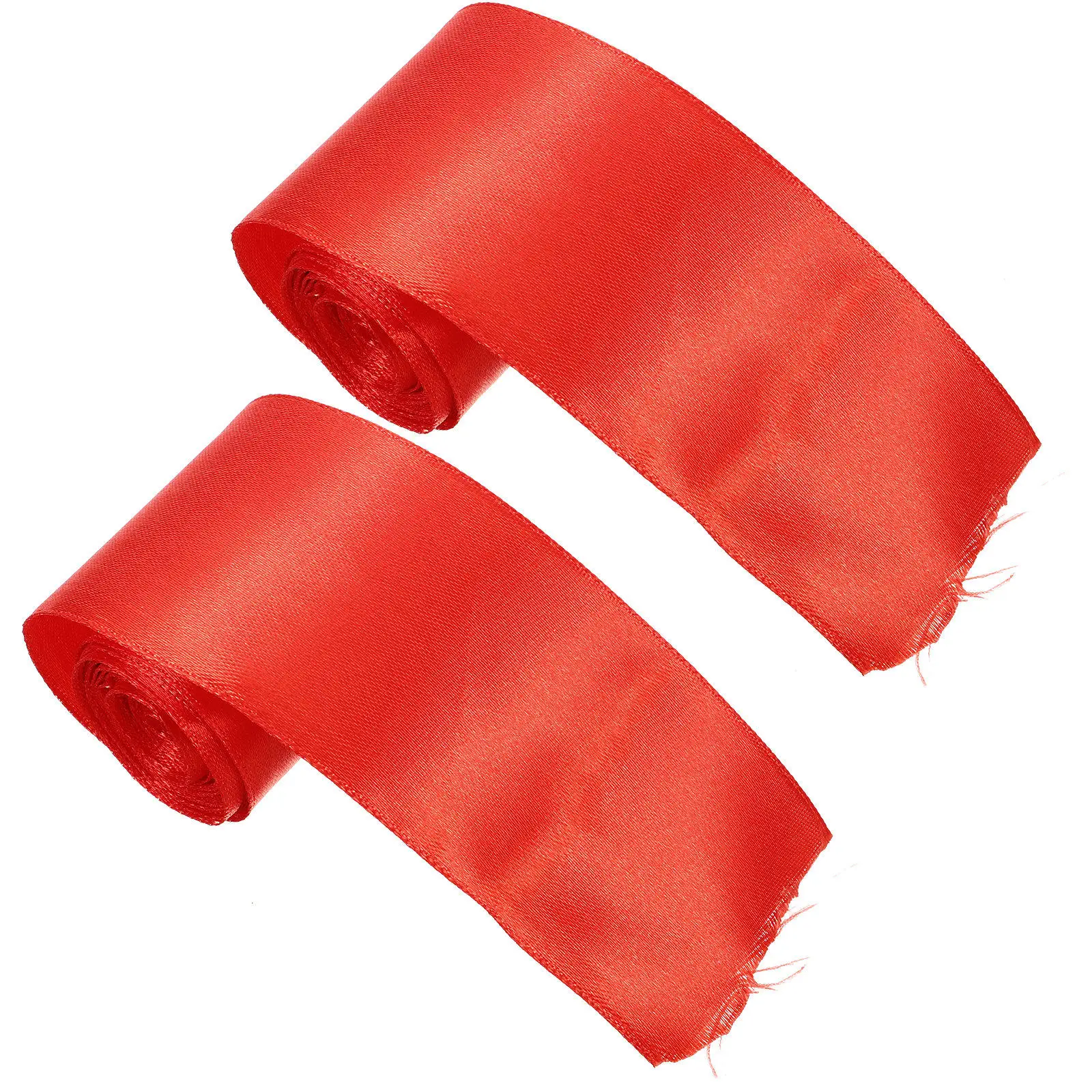 

2Pcs Running Track Finish Rope Bright Color Durable Athletics Racing Belt Outdoor Sports Event Finish Strap Belt for Running