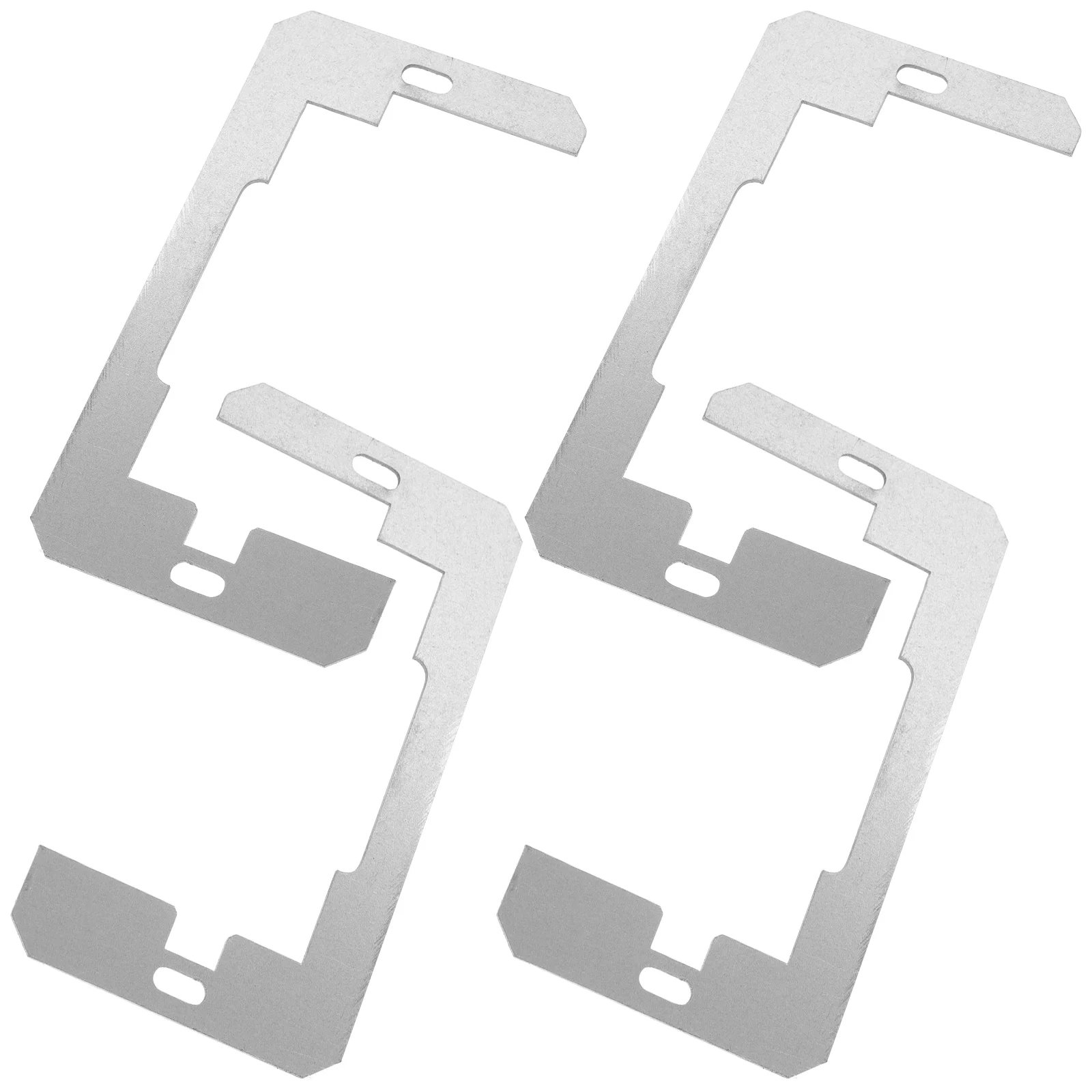 10 Pcs Wall Panel Spacers Plates for Electrical Outlets Power Switch Bracket Box No Screws