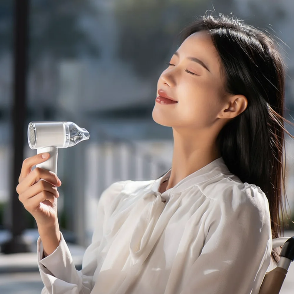 Mini Handheld High Speed Blower For Xinjingwei USB Rechargeable Fan Detachable Nozzle Strong Airflow Personal Cooling Accessory