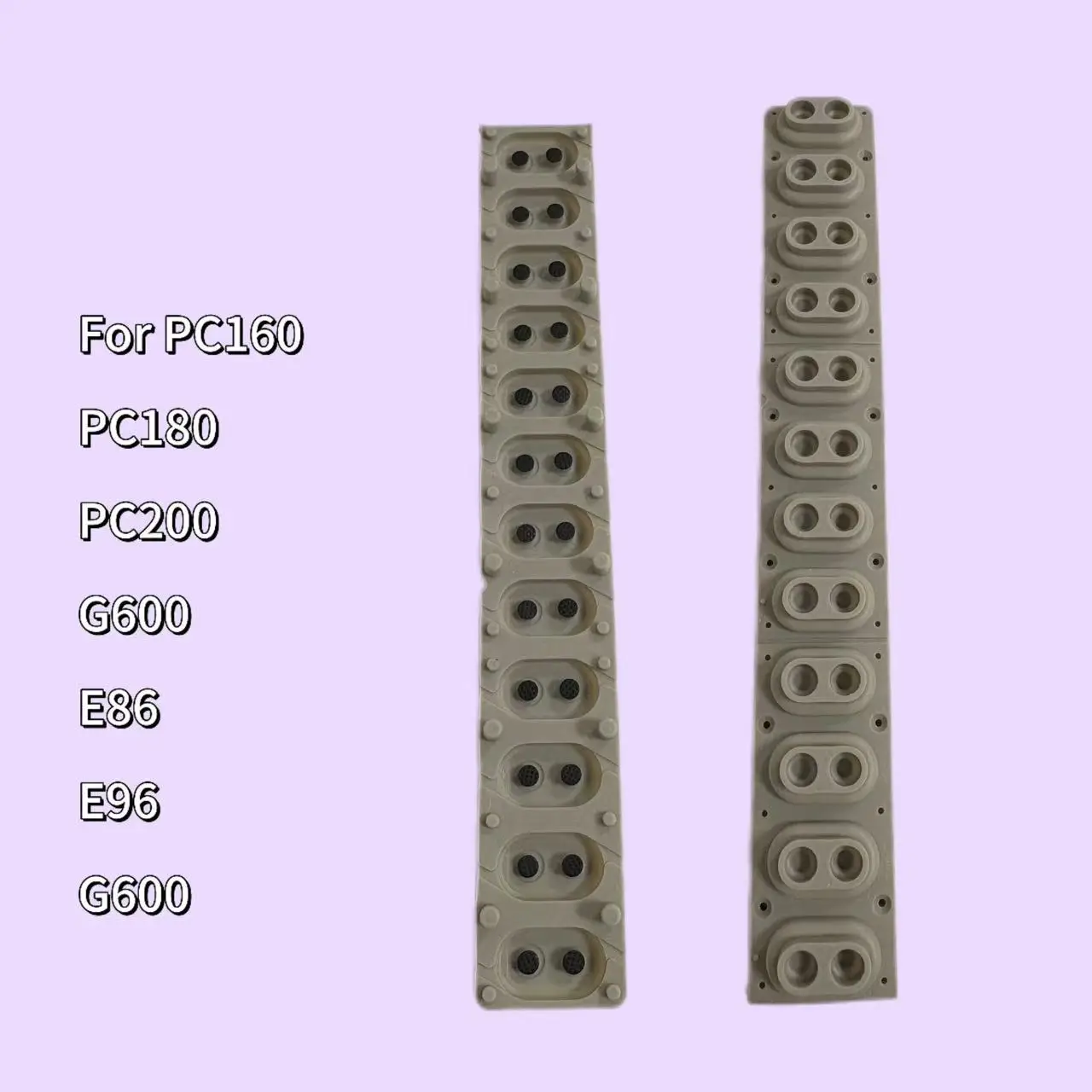 Rubber Repairment For Roland PC160 PC180 PC200 G600 E86 E96 G600 (12keys)