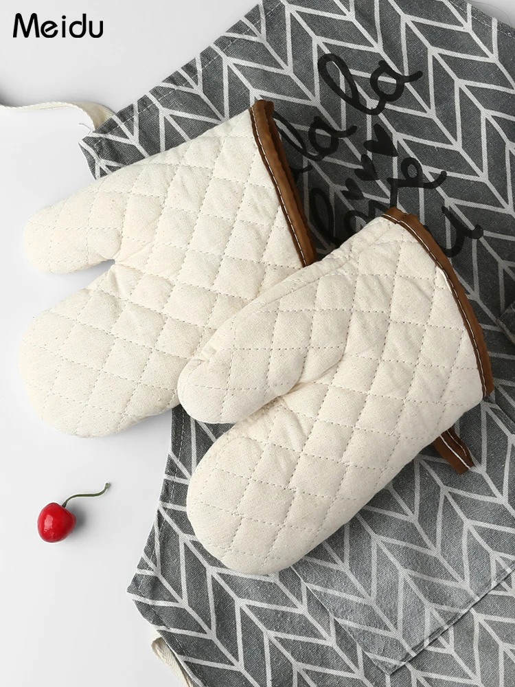 Special heat insulation for oven gloves, non-hot gloves, anti-scalding, special baking gloves for household heat protection, mic