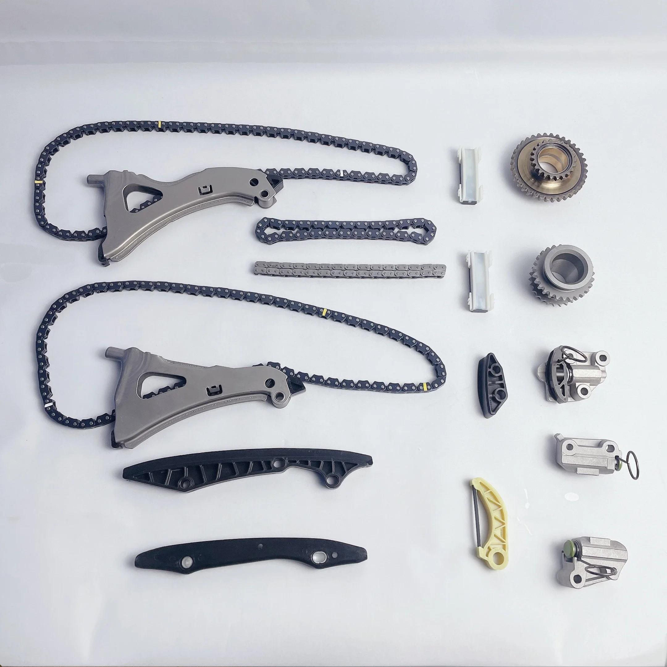 ชุดซ่อมโซ่ไทม์มิ่งเครื่องยนต์ M278 พร้อมตัวปรับความตึง ล้อเฟือง สำหรับ Mercedes Benz 278 4.7 M157 5.5 A2780500611 ราคาโรงงาน