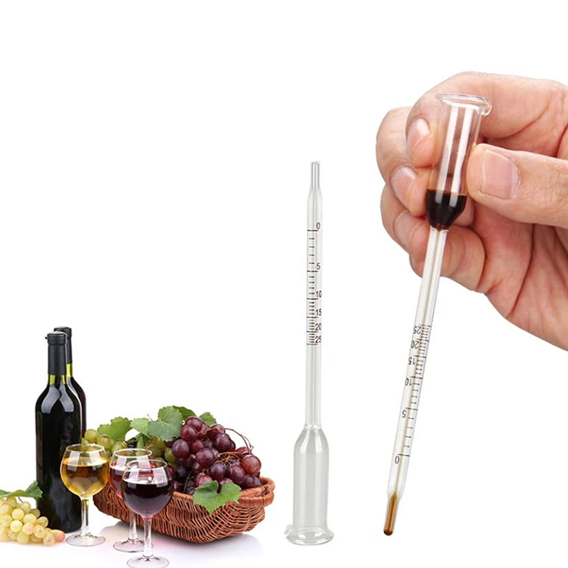 

Tool Alcoholmeter Wine Content Tester Wine Sugar Meter Hydrometer Tester Wine Concentration Meter Wine Alcohol Meter Wine Meter