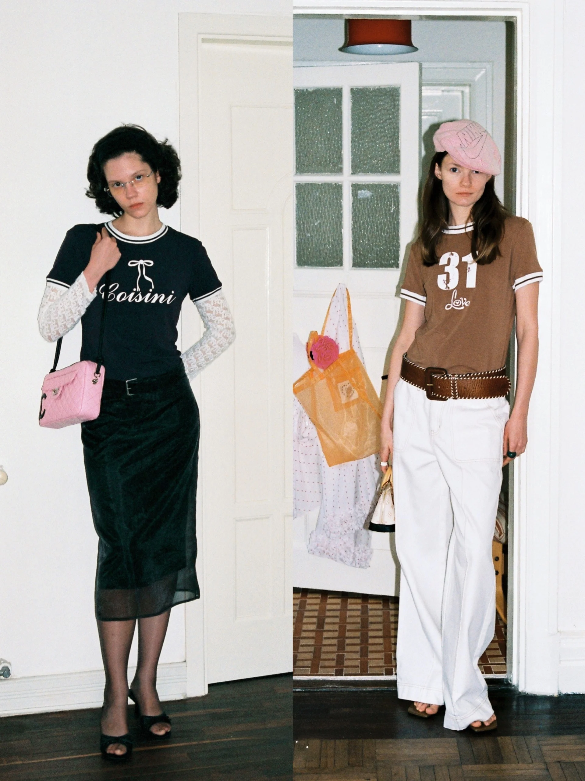 

Cool Sensation ort Sve Women's T-irt American Colion Color Printing Retro Sports Street Sle Loose Fit Summer Top