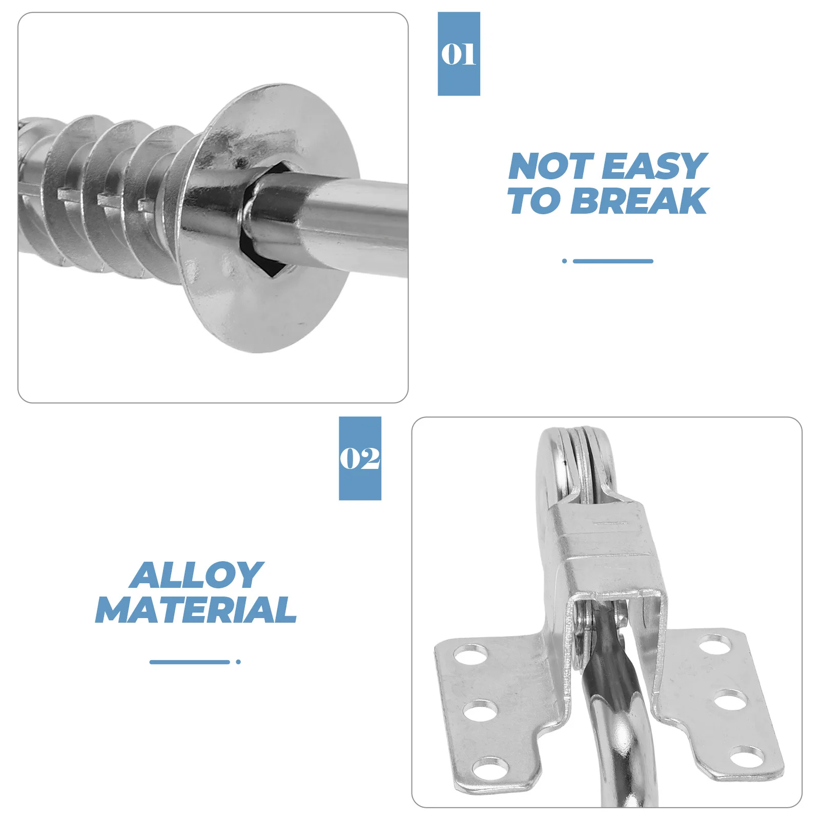 

2Pcs Sofa Headrest Hinge Adjustable Degree Furniture Accessories Smooth Operation Easy Installation Home Living Room