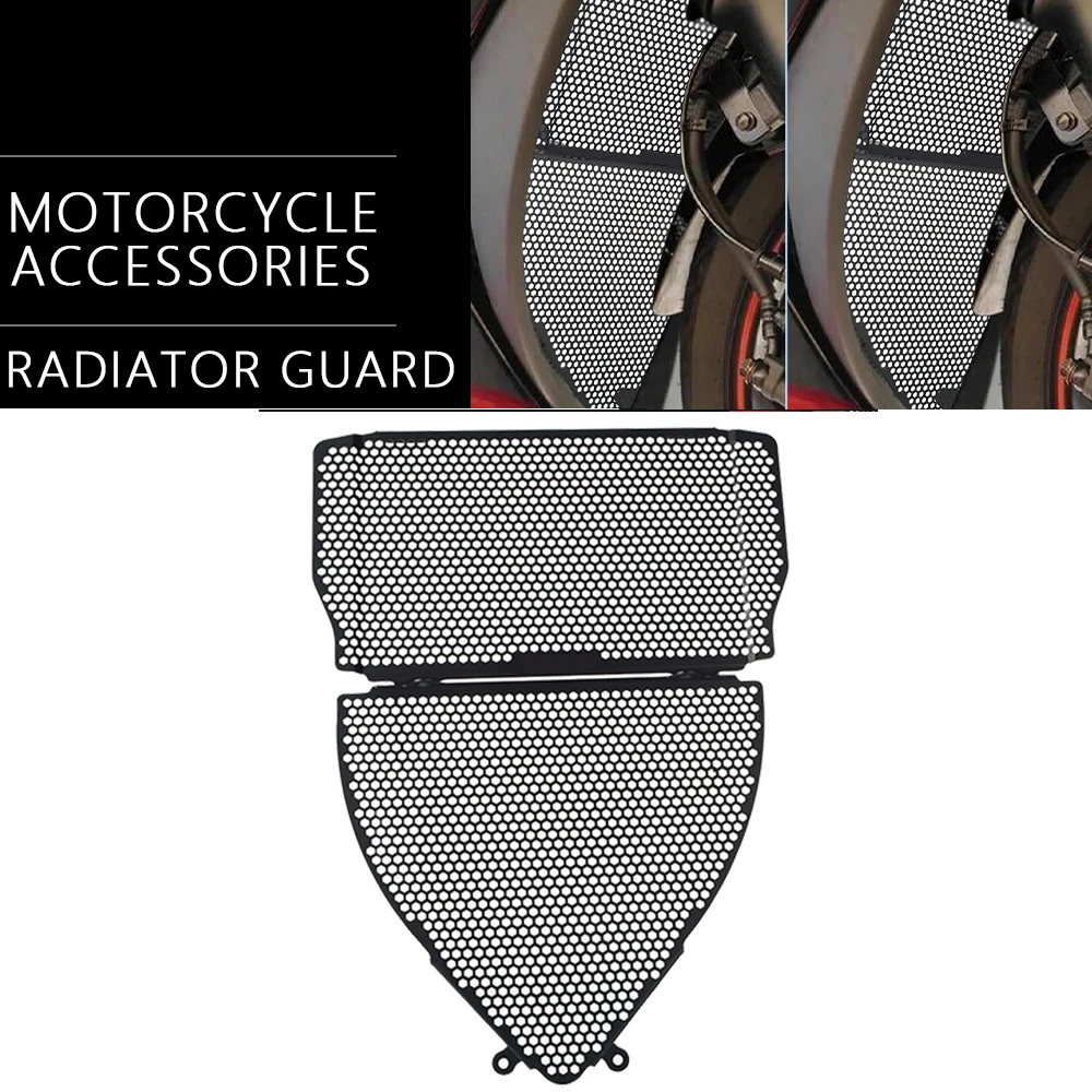 

2022 2023 YZF R3 CNC Motorcycle Radiator Grille Guard Cover Protector For Yamaha YZFR3 YZF-R3 2015 2016 2017 2018 2019 2020 2021