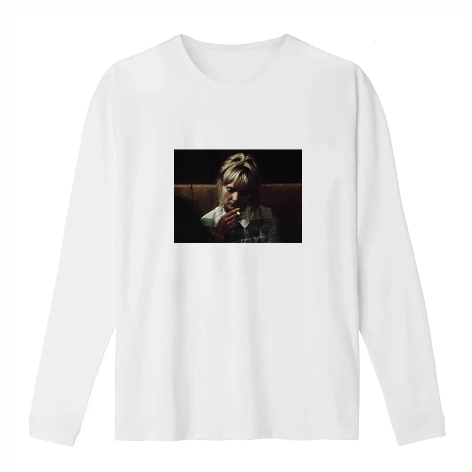 Wanda smoking T-Shirt Summer Casual Cotton Tee Oversized Streetwear Tops Vintage Graphic Print Loose Fit Short Sleeve