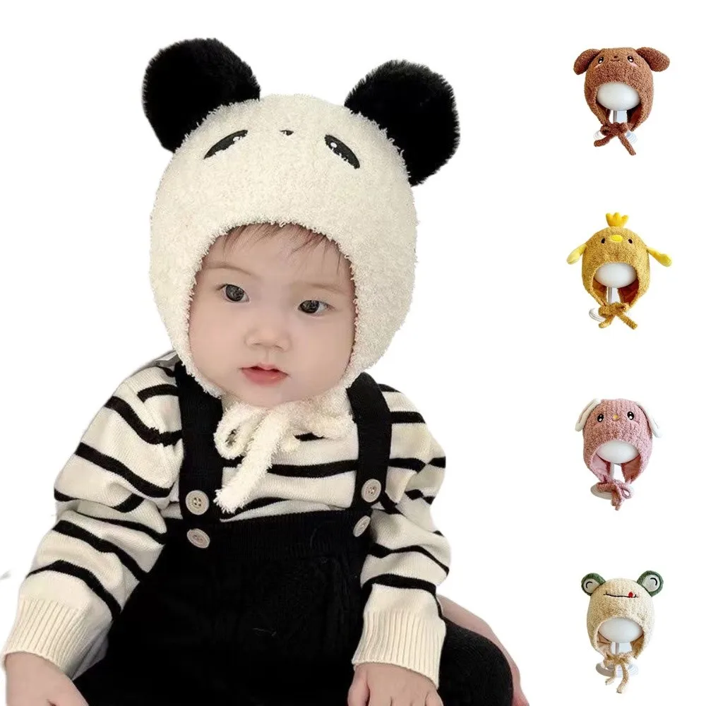 

New Warm Pullover Cap Windproof Coldproof Ear Protection Hat Beanie Hat Autumn and Winter