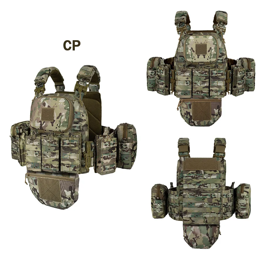 Trainingsvest met snelsluiting Trainingsvest Molle multifunctionele outdoorvestuitrusting