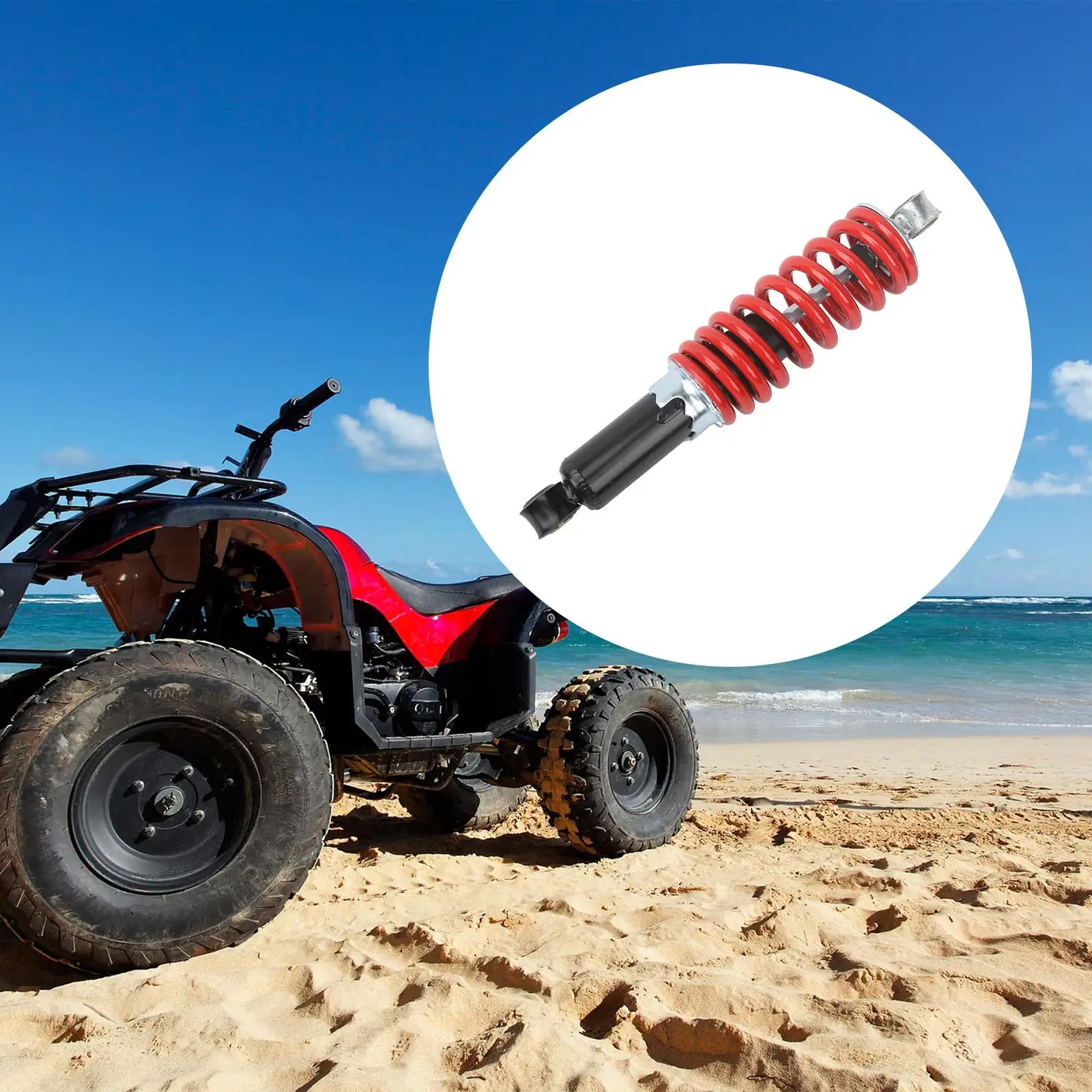 260mm Motorcycle Shock Absorber, Maintenance Shock Absorber for Front And Rear Suspension, Beach Buggies.
