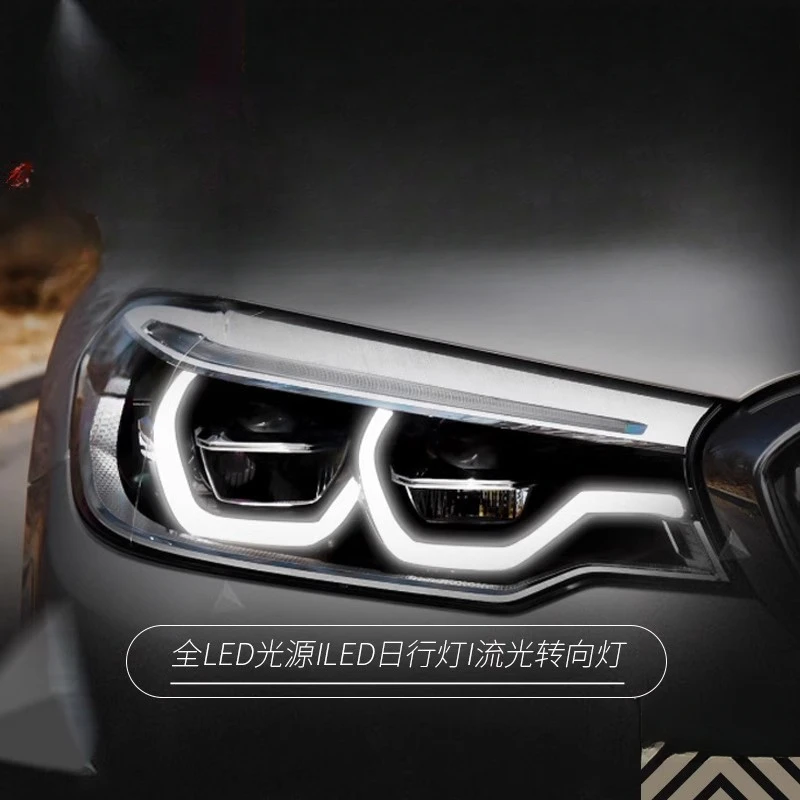 

Suitable for BMW 5 Series G38 18-20 New Headlight Assembly Modified High-End LED Headlight Spoon Daytime Running Light