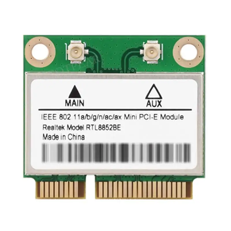 

RTL8852BE wireless network card Gigabit dual-band WiFi6 wireless module Standard Bluetooth 5.2
