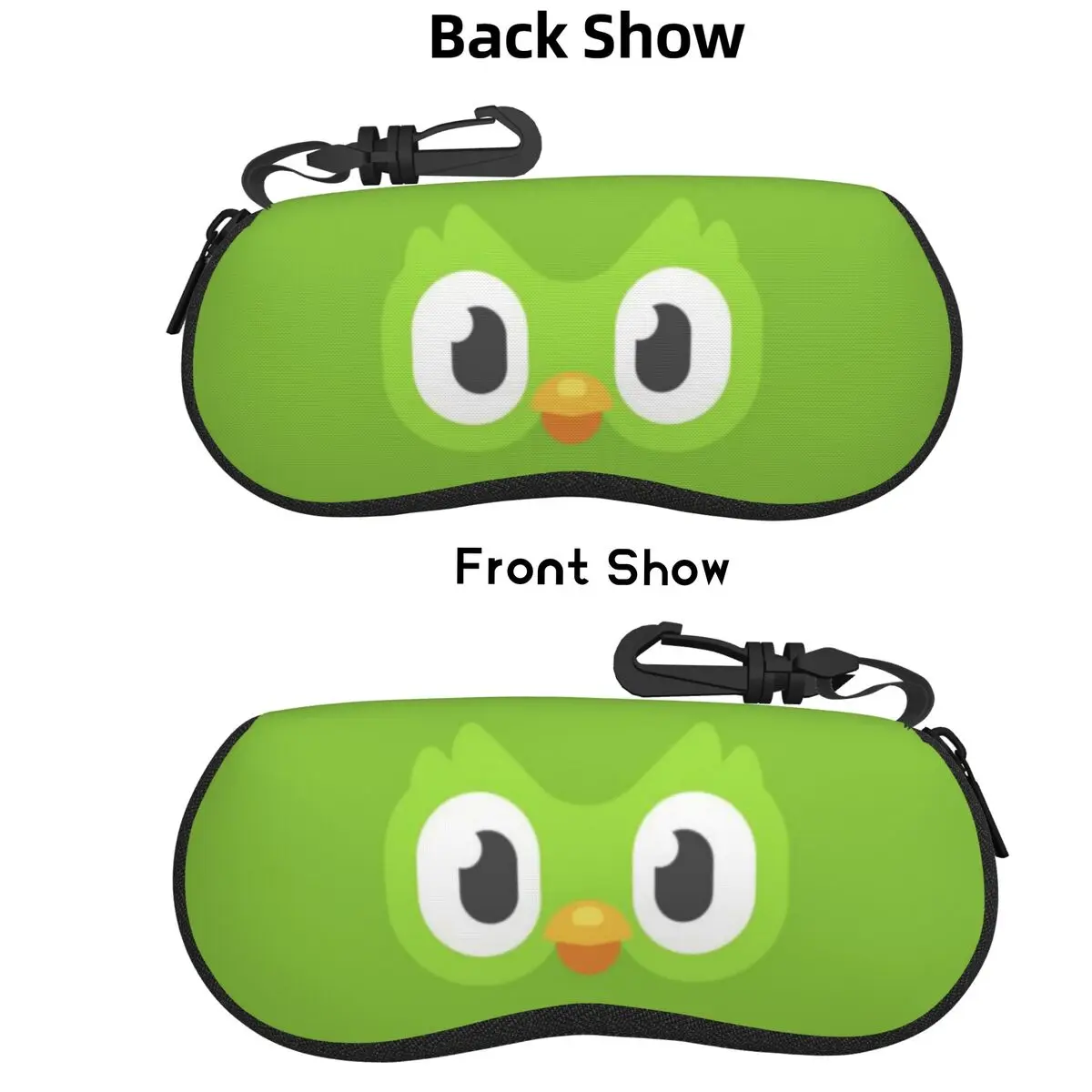 

Duolingo Owl Duo чехол для очков Защитная коробка для солнцезащитных очков для женщин и мужчин Мягкая сумка для очков
