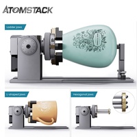 ATOMSTACK Maker R1 Multifunctional Rotary Clamp R2 Roller Rotary Device For Laser Engraver CNC Router Cup Engraving