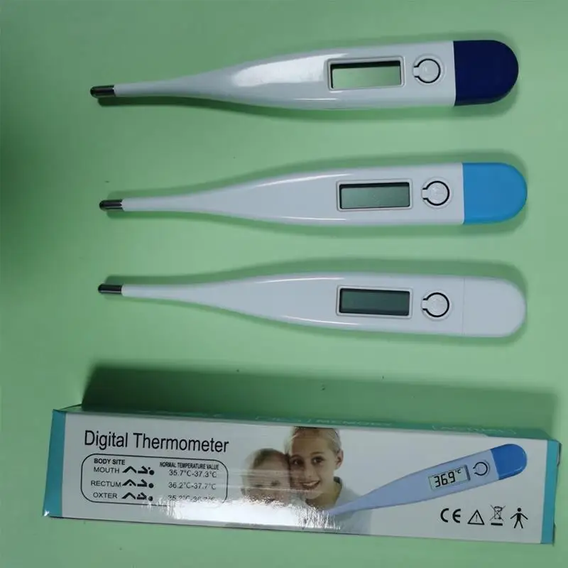 Underarm Oral Digital Thermometer Baby Adult Fever Cold Temperature Measuring Instrument First Aid Kit Home Necessity Supplies