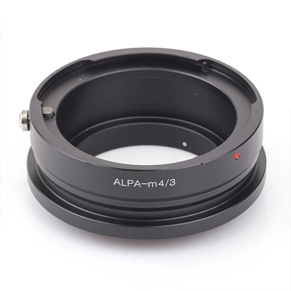 Anillo adaptador para lente ALPA a cámara olympus panasonic m4/3 BMPCC GH4 GH5 GF7 GM1 GX7 GX9 GX85 GX850 EM5 EM1 EM10 G9 EPL6