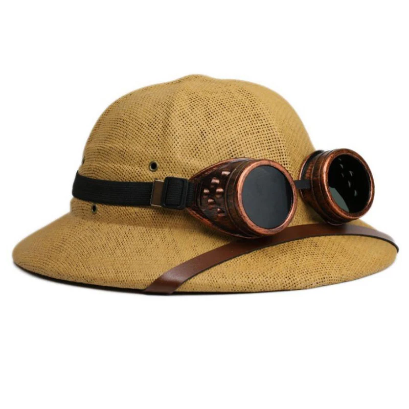 레트로 Steampunk 안경 고딕 선글라스 보호 안경 장식 여러 모델 드레스 업 도구