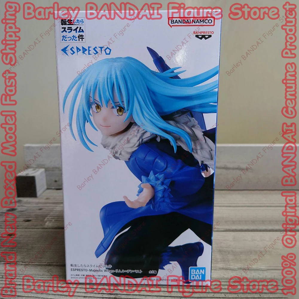 

Original BANPRESTO That Time I Got Reincarnated as a Slime ESPRESTO Majestic Wings Rimuru Tempest 17CM Anime Figures Model Toys