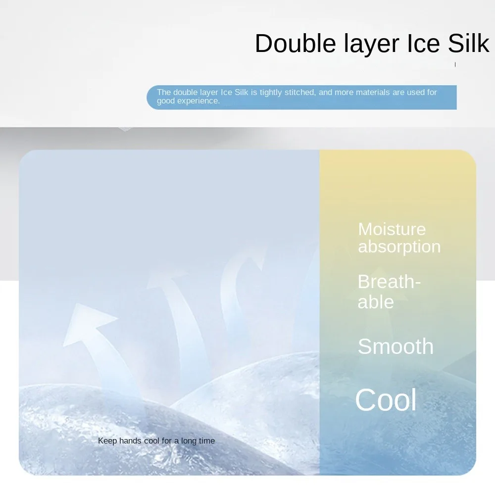 

Elastic Half Finger Golf Gloves Thin Solid Color Sunscreen Gloves Anti-UV Protect Wrist Wristband Ice Silk Mittens Unisex