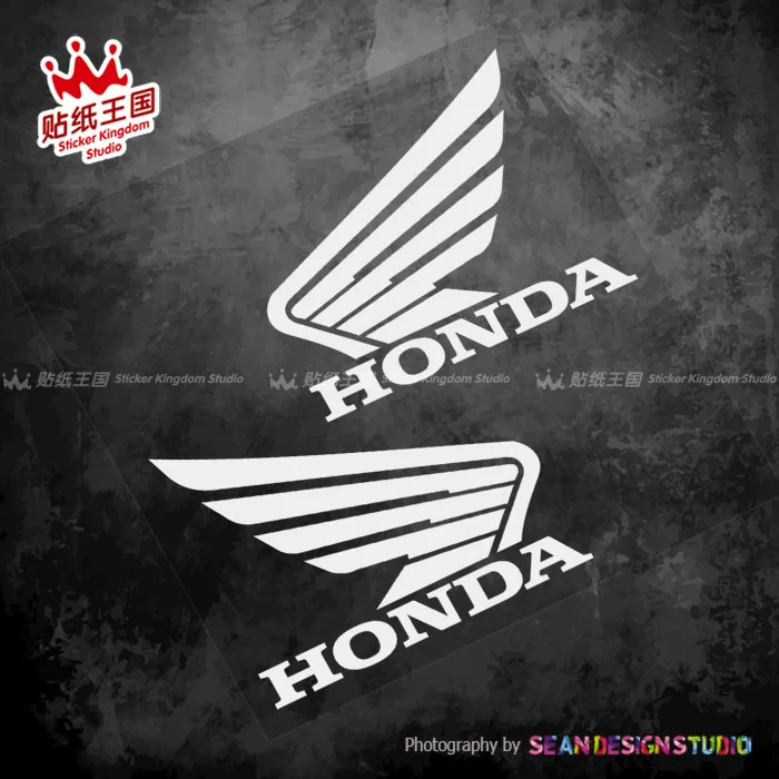 1 pair For Honda CBR1000 CBR600RR CBR650R CB1000R CB1100 CB650F CBR300R VFR1200 motorcycle Waterproof Reflective Stickers 05