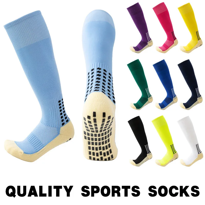 A Pair of MEN'S Thickened Towel Bottoms, Sweat-absorbing, Deodorant-dispensing, Non-slip Soccer Socks, Sport Short Socks