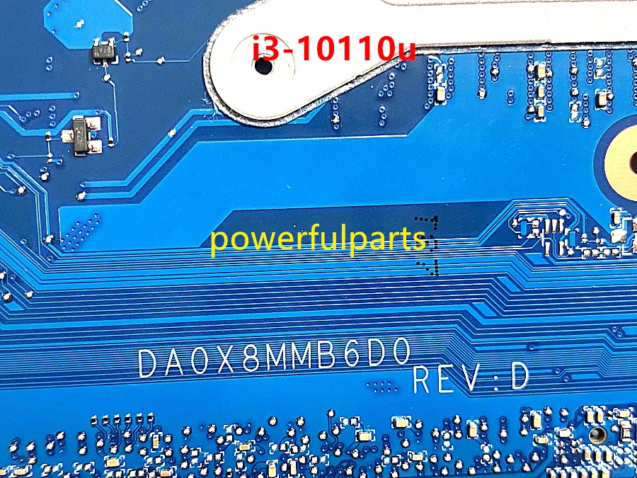 100% funcionando para HP ProBook 440 G7 450 G7 laptop placa-mãe L78083-601 DA0X8MMB6D0 I3-10110U CPU DDR4 testado ok