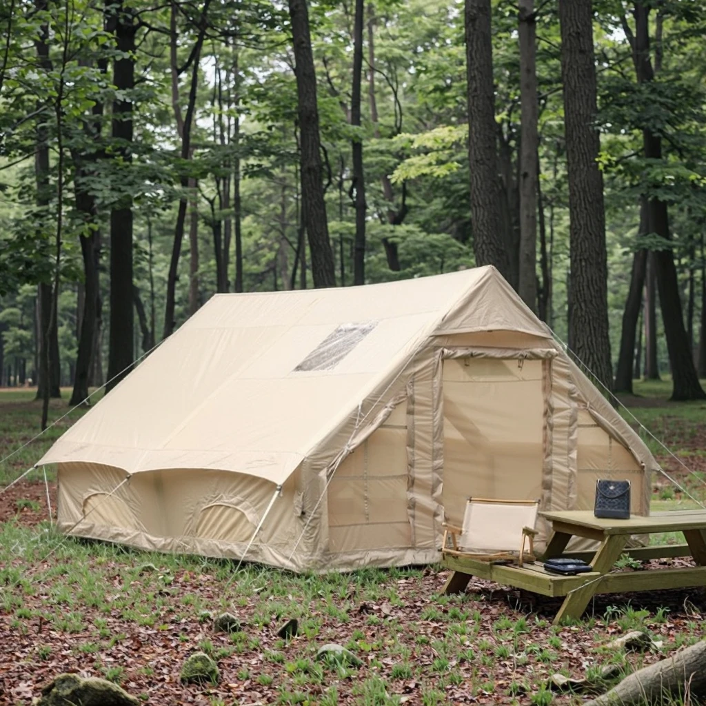 

High Quality Automatic Luxury Roof Top Waterproof Tourist House Outdoor Inflatable Large Tent for Campingcustom