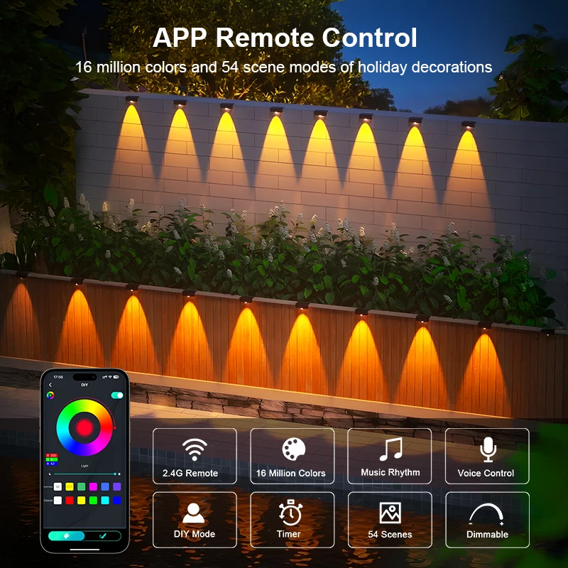 90M 180LED Rgb Gard… - image