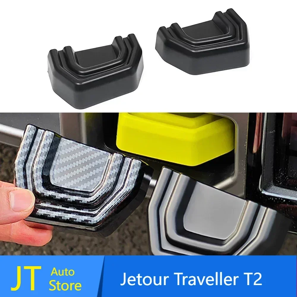 

For Trailer Hook Cover Modified Exterior Trim Off-road Trailer Cover Trim Stickers For cherry 23 24 Jetour Traveller Jetour T2