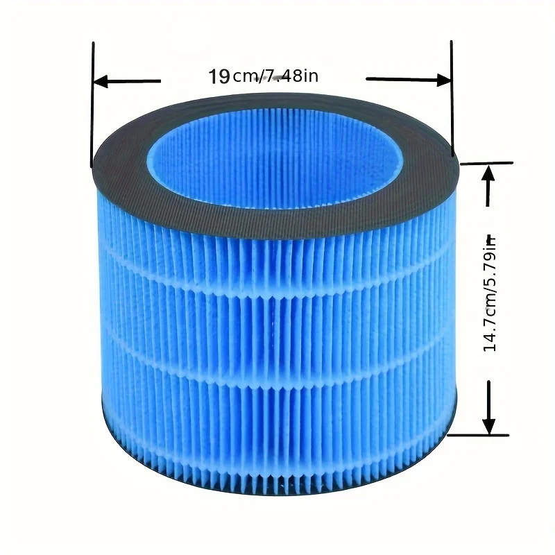 فلاتر بديلة لمرطب الهواء، متوافقة مع موديلات HU2716/HU2718/HU3915/HU3916/HU3918، فلتر مضاد للميكروبات، بلاستيك وورق