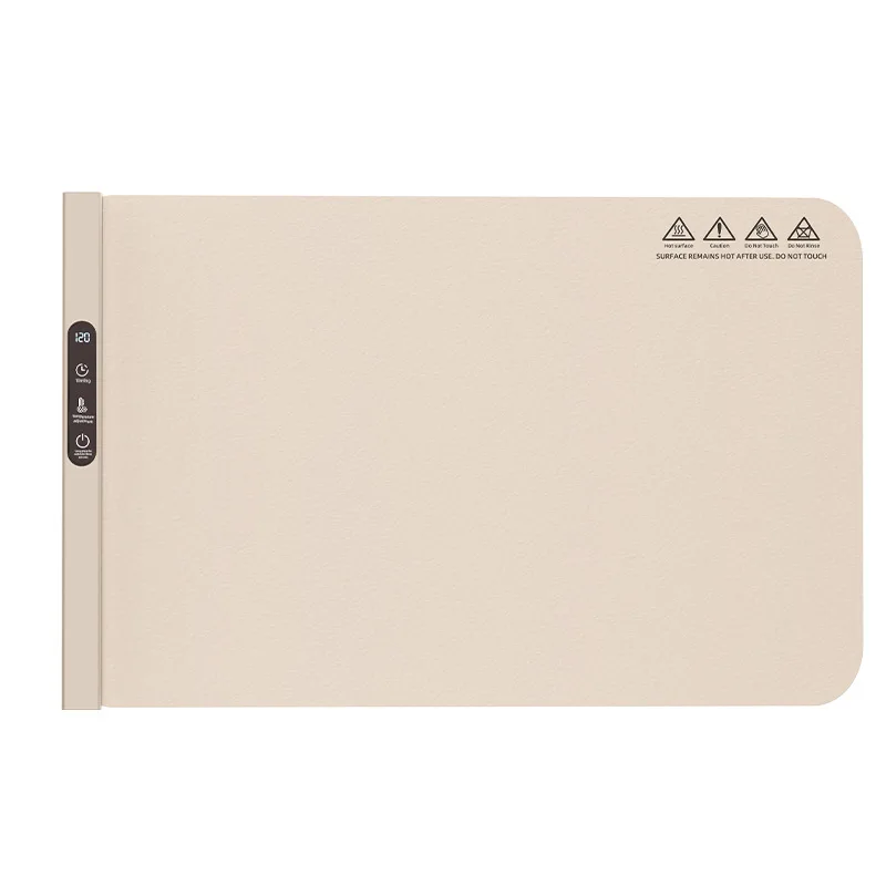 حصيرة طاولة محمولة متعددة الوظائف، درجة حرارة ثابتة، لوحة تسخين منزلية للحفاظ على دفء الطعام