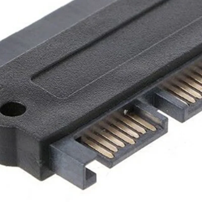 SFF-8482 Adaptador de enchufe Raid para unidad de disco duro SATA de 22 pines a 7 pines + 15 pines