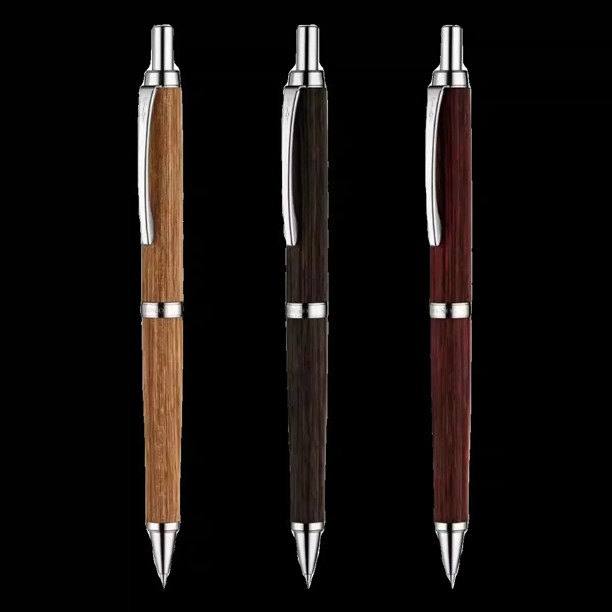 1PCS Japan PILOT Baile LEGNO Natural Big Hippo Wooden Pen Holder Automatic Drawing Pencil Cute School Supplies Mechanical Pencil