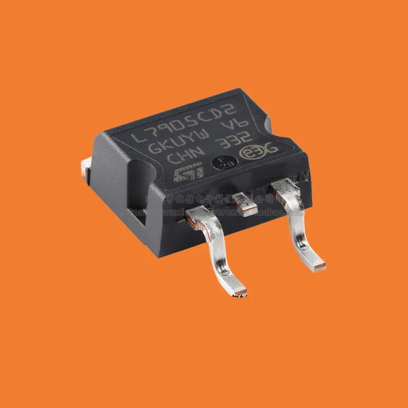 10pcs/Original genuine L7905CD2T-TR TO-263 1.5A negative voltage regulator chip