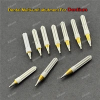 Nuevo 10 juegos de muelas multiunidad para implante Dental, aptas para sistema Dentium, accesorio para clínica Dental, muelas de múltiples unidades