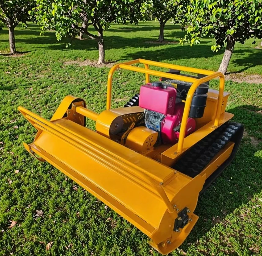 Lawn Mower Intelligent Remote Control Garden Gas Mower Cutting Width 800mm 1000mm 1200mm