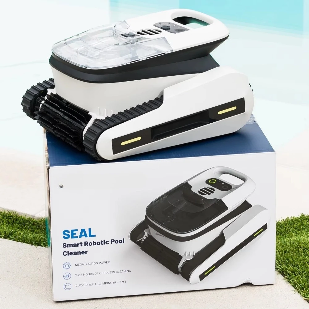 Cordless Wall Climbing Vacuum Cleaner Suction Swimming Pool Automatic Cleaner Robot