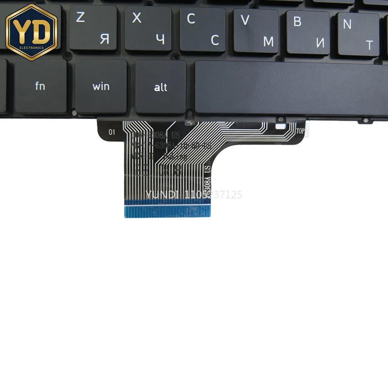 YD Laptop Backlit Keyboard For Teclast TBOLT 20 Pro Russian RU Black No Frame New