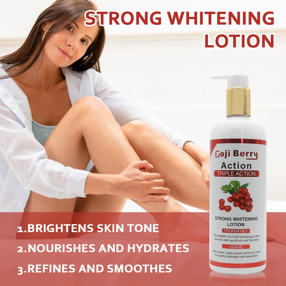 Gluta Master Goji Berries Glowing Skin Care Set Natural Whitening Brightening Non-irritating Skin Care Products for Dark Skin