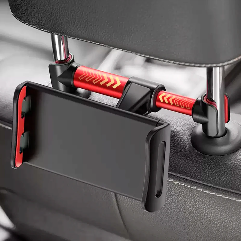 Car Headrest Bracket For 4 - 11In Mobile Phone Tablet Bracket Can Rotate 360 Degrees Universal Tablet Holder Ipad Accessories