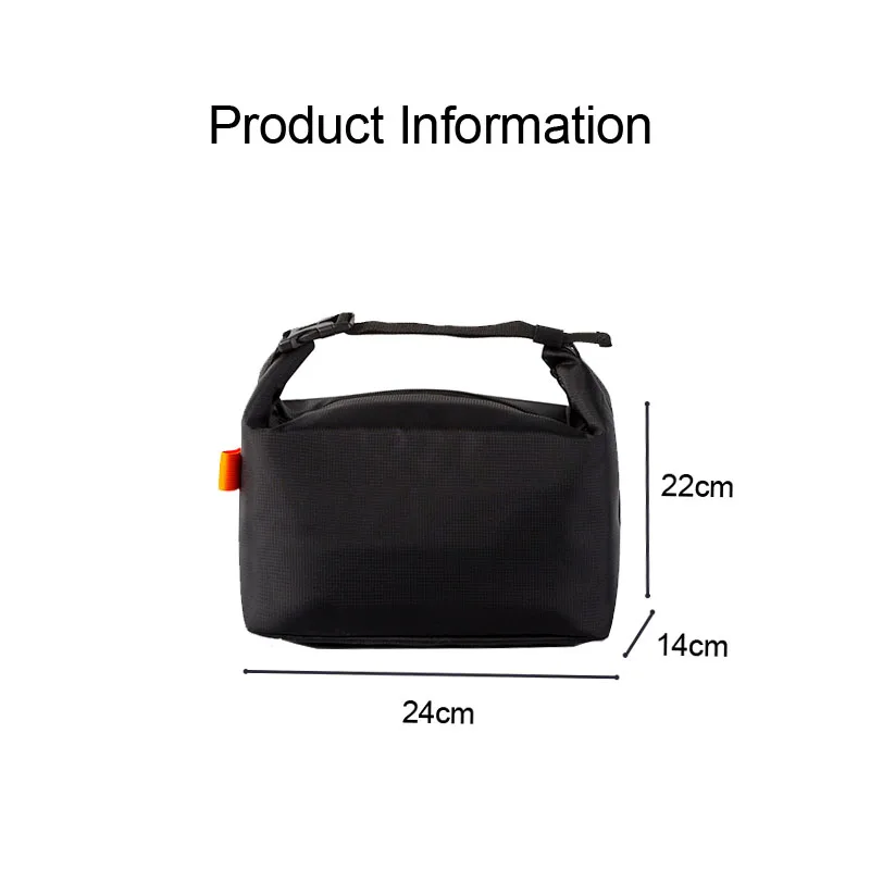 جديد 1 قطعة حقيبة الغداء الحرارية بينتو معزول حقيبة للحفاظ على البرودة الكبار معزول الغداء الغذاء حقيبة يحافظ على البرد والحرارة حقيبة يد WCB11