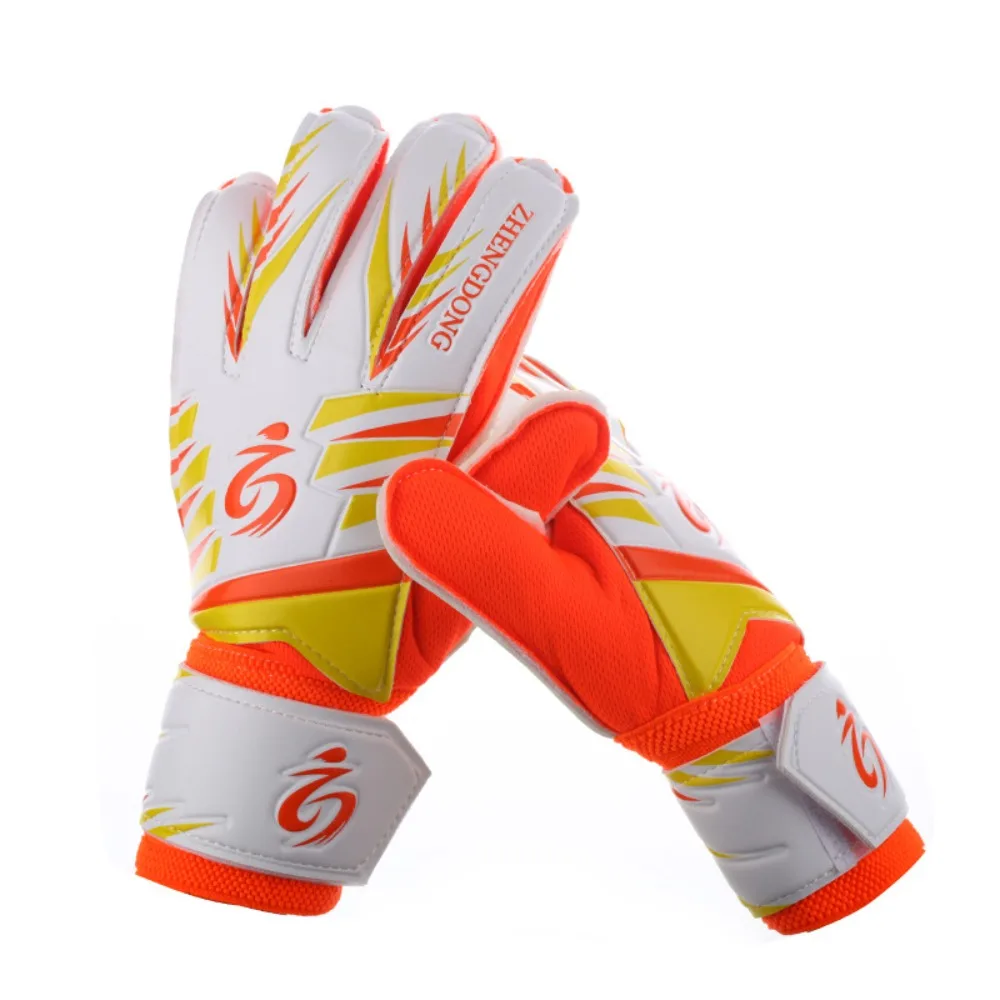 Professional Thick Latex Football Gloves Non-Slip Breathable Training Gloves Wear-resistant Goalkeeper Gloves Athletic Equipment