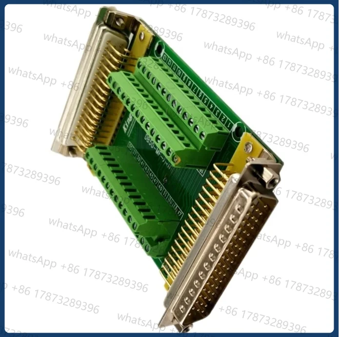 DB50 Female Male Dual Connector Solid 50 Pin Port Terminal Block Adapter Converter PCB Board Breakout